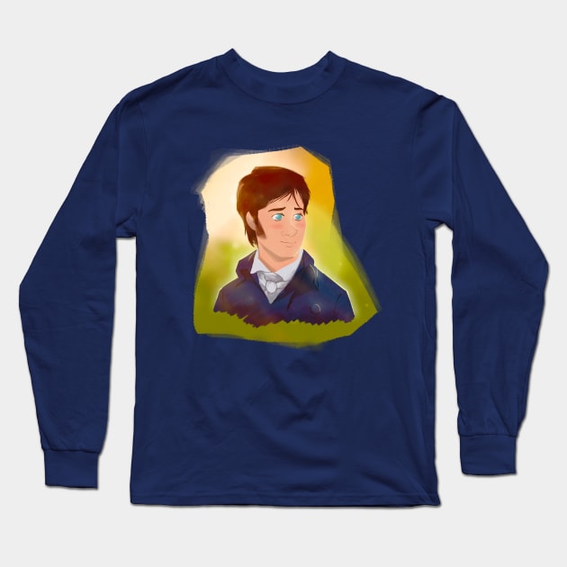 Pride and Prejudice - Him Long Sleeve T-Shirt by Artistale